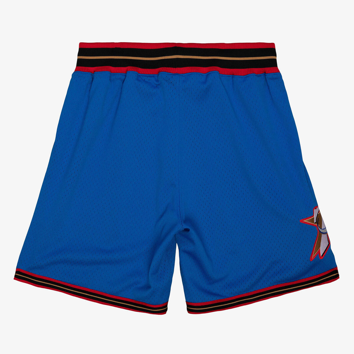 NBA AUTHENTIC ALTERNATE SHORTS 76ERS 99-00 Royal ASHRGS18130-P76ROYA99 - Image 2