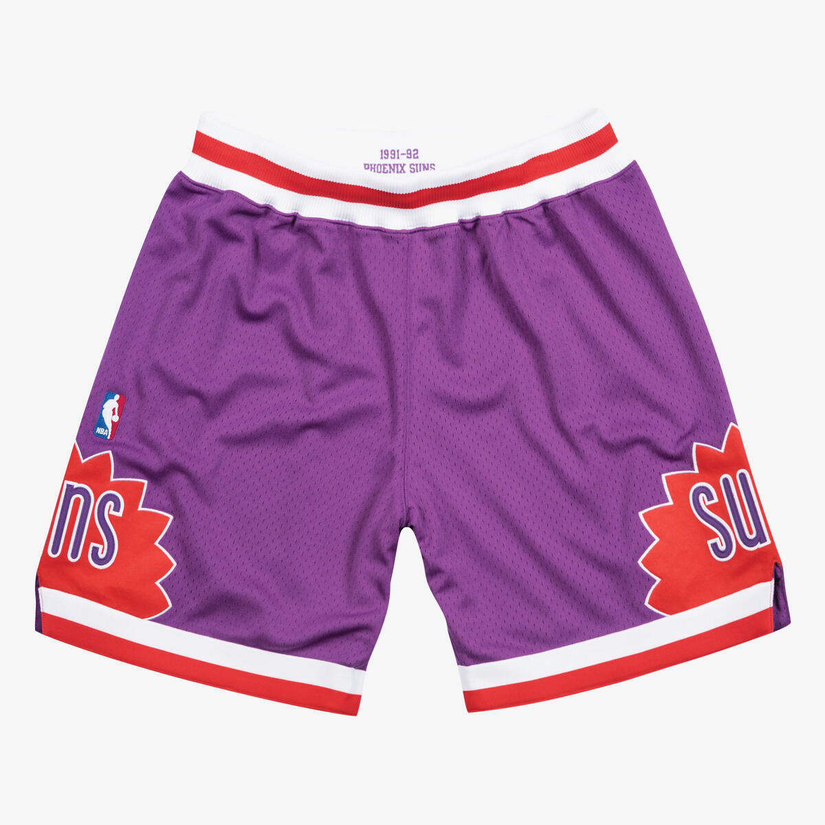 NBA AUTHENTIC SHORTS SUNS 91-92 Purple ASHRLG18040-PSUPURP91 - Image 1