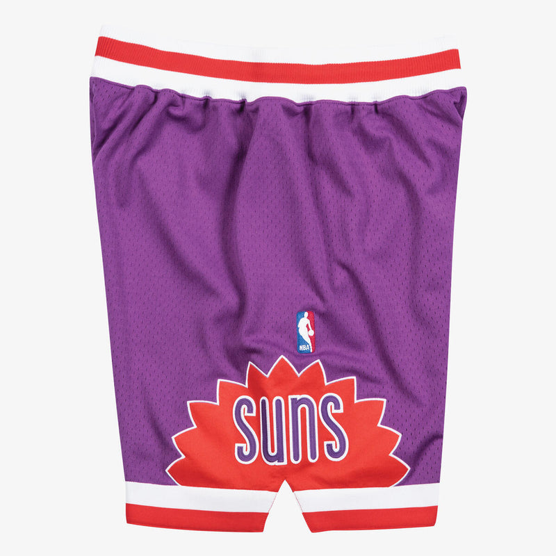 NBA AUTHENTIC SHORTS SUNS 91-92 Purple ASHRLG18040-PSUPURP91 - Image 4