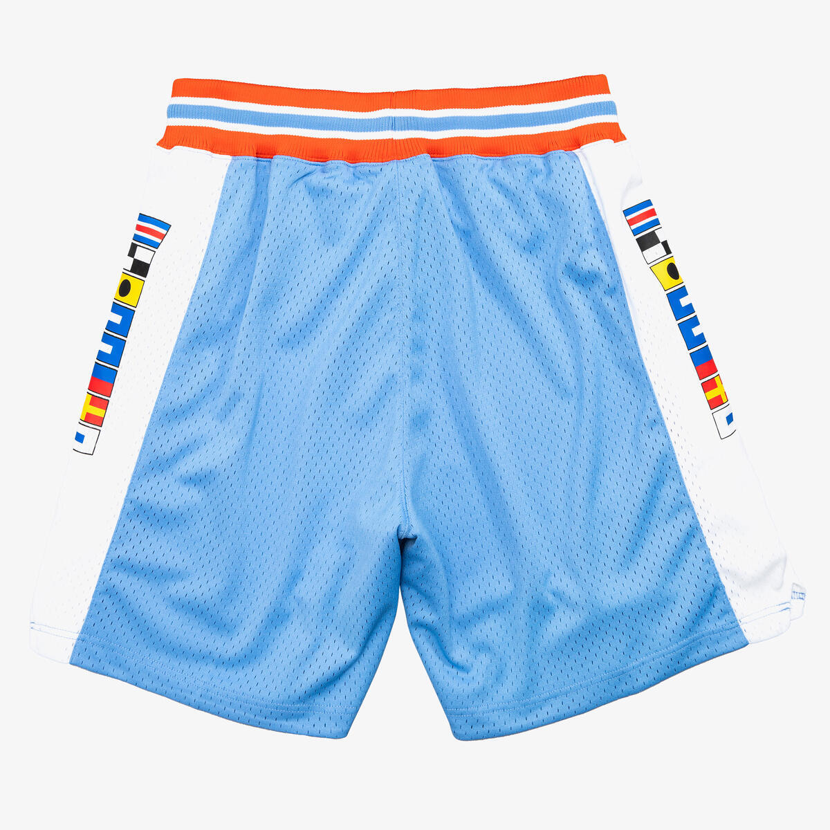 NBA AUTHENTIC SHORTS CLIPPERS 80 Columbia Blue ASHRSB19009-SCLLTBL80 - Image 2