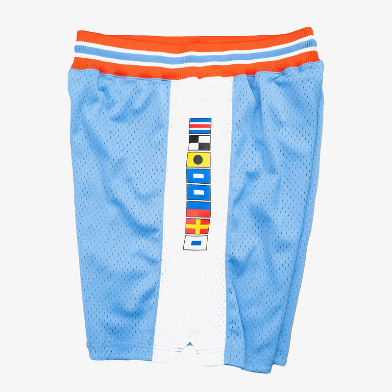 NBA AUTHENTIC SHORTS CLIPPERS 80 Columbia Blue ASHRSB19009-SCLLTBL80 - Image 3