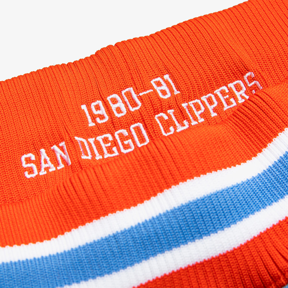 NBA AUTHENTIC SHORTS CLIPPERS 80 Columbia Blue ASHRSB19009-SCLLTBL80 - Image 5