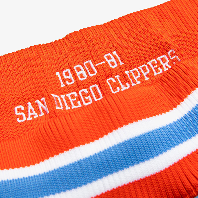 NBA AUTHENTIC SHORTS CLIPPERS 80 Columbia Blue ASHRSB19009-SCLLTBL80 - Image 5