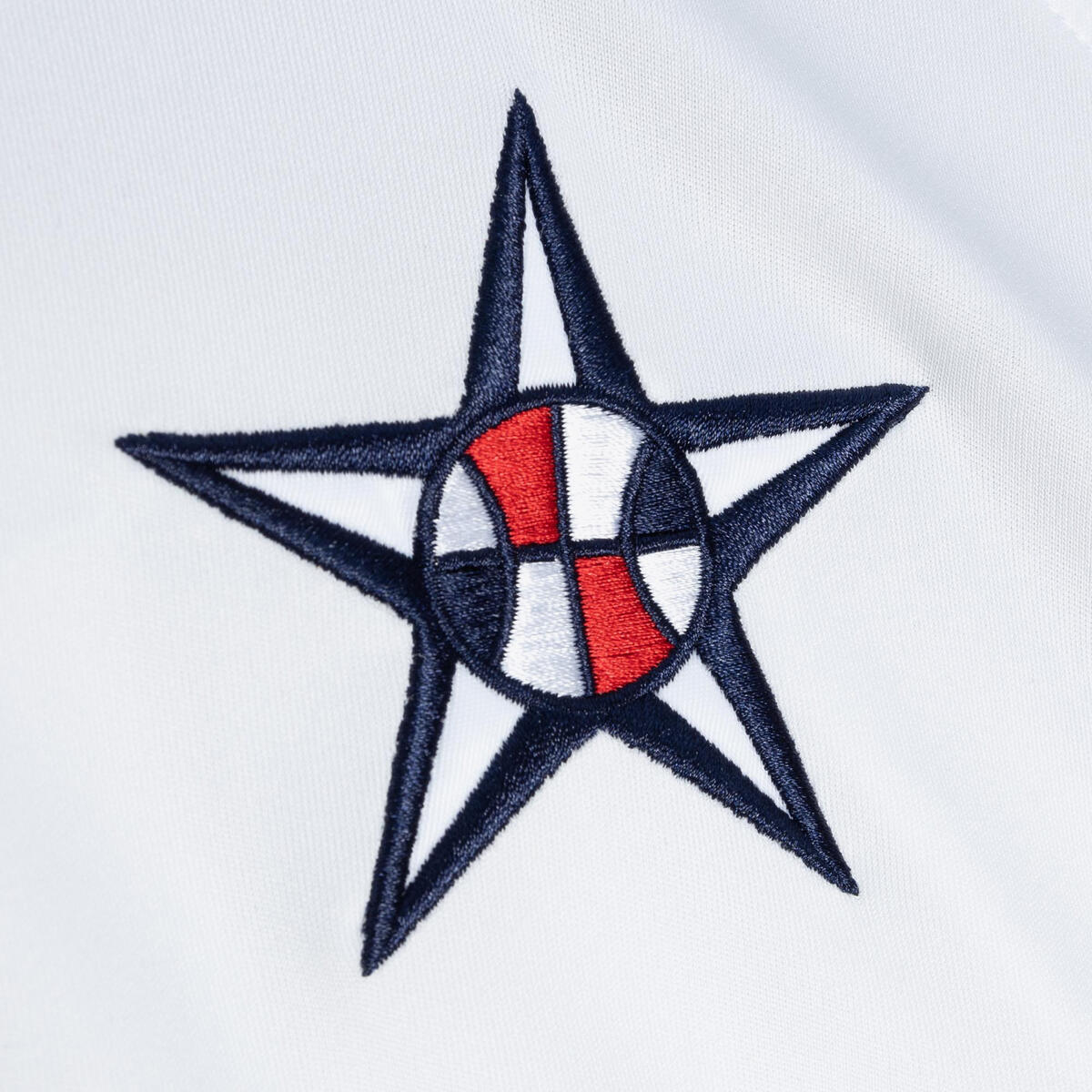 NBA SHOOTING SHIRT USA 2008 White ASSH4382-USA08PPPWHIT - Image 3