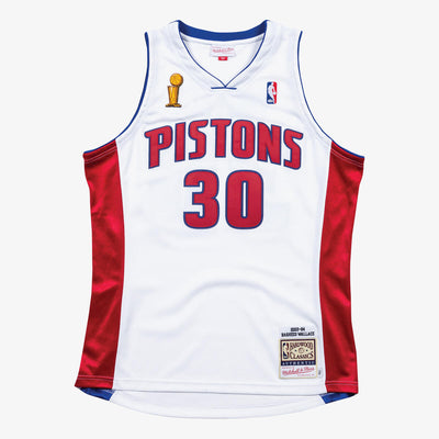 HOME FINALS JERSEY 2003 PISTONS RASHEED WALLACE - White