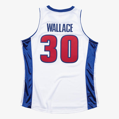 HOME FINALS JERSEY 2003 PISTONS RASHEED WALLACE - White - Image 2