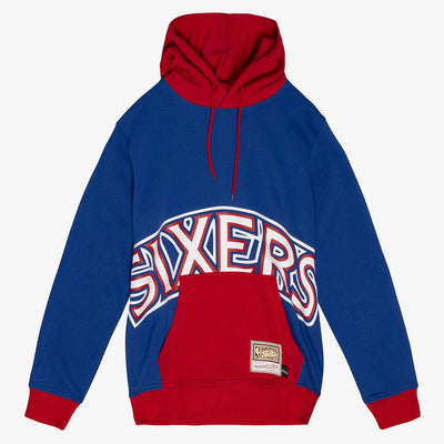 NBA BIG FACE HOODIE 5.0 76ERS - Blue