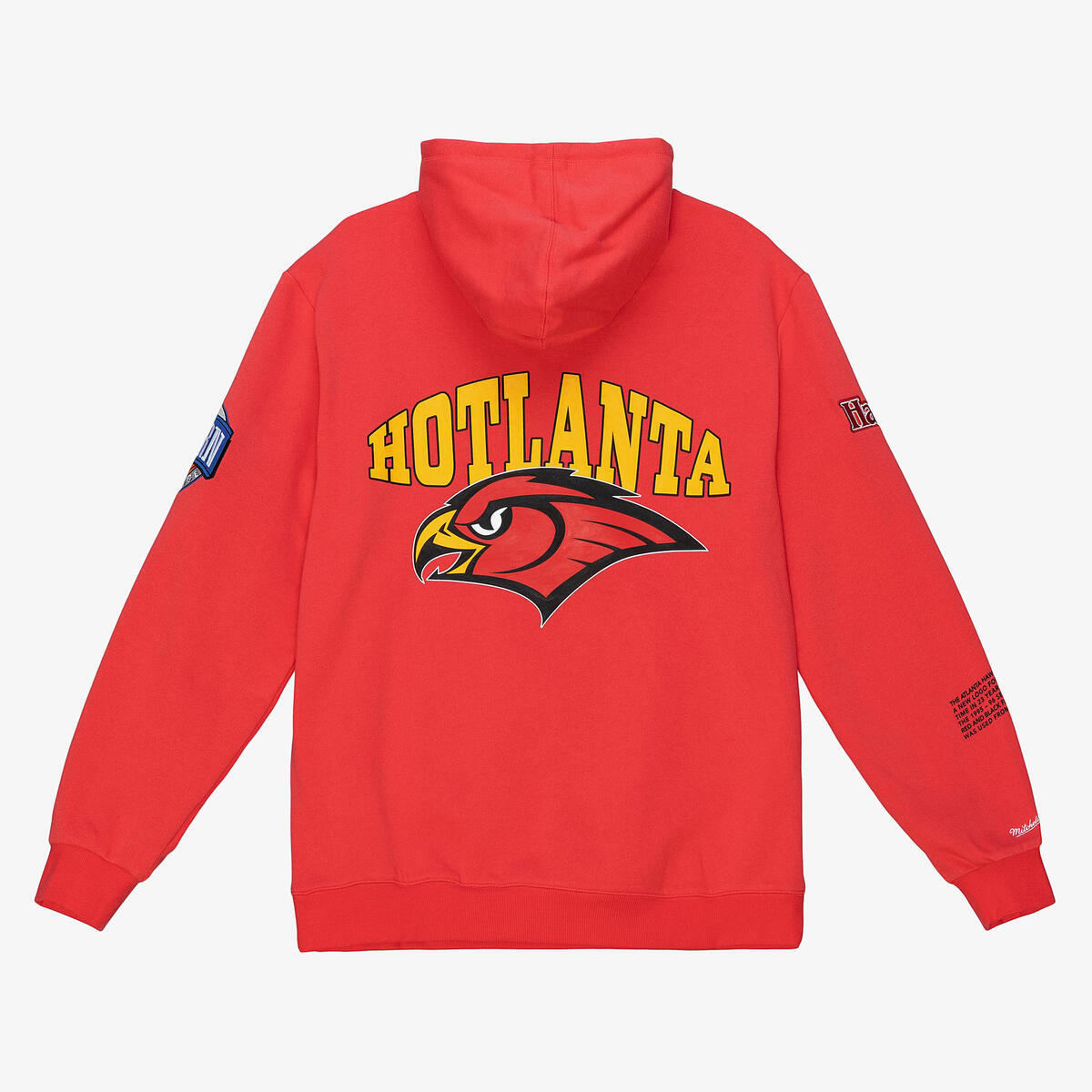 NBA TEAM ORIGINS FLEECE HOODIE HAWKS Scarlet FPHD4849-AHAYYPPPSCAR - Image 2