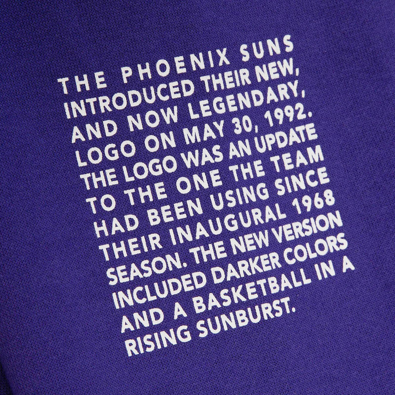 NBA TEAM ORIGINS FLEECE HOODIE SUNS Purple FPHD4849-PSUYYPPPPURP - Image 4