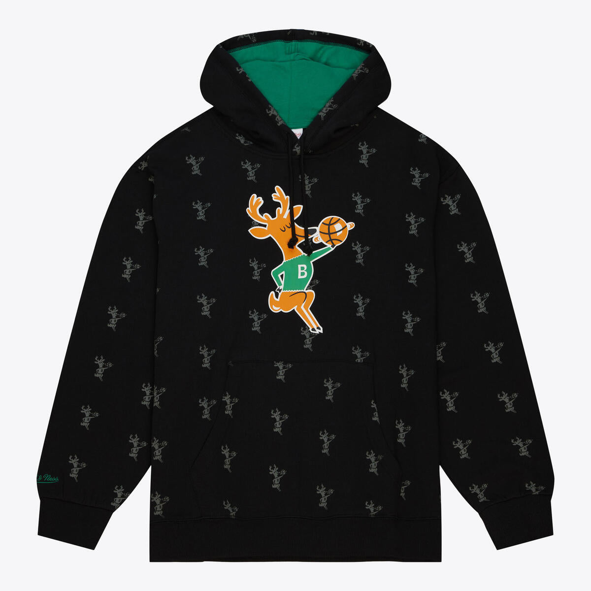 NBA AOP FLEECE HOODIE BUCKS - Image 4