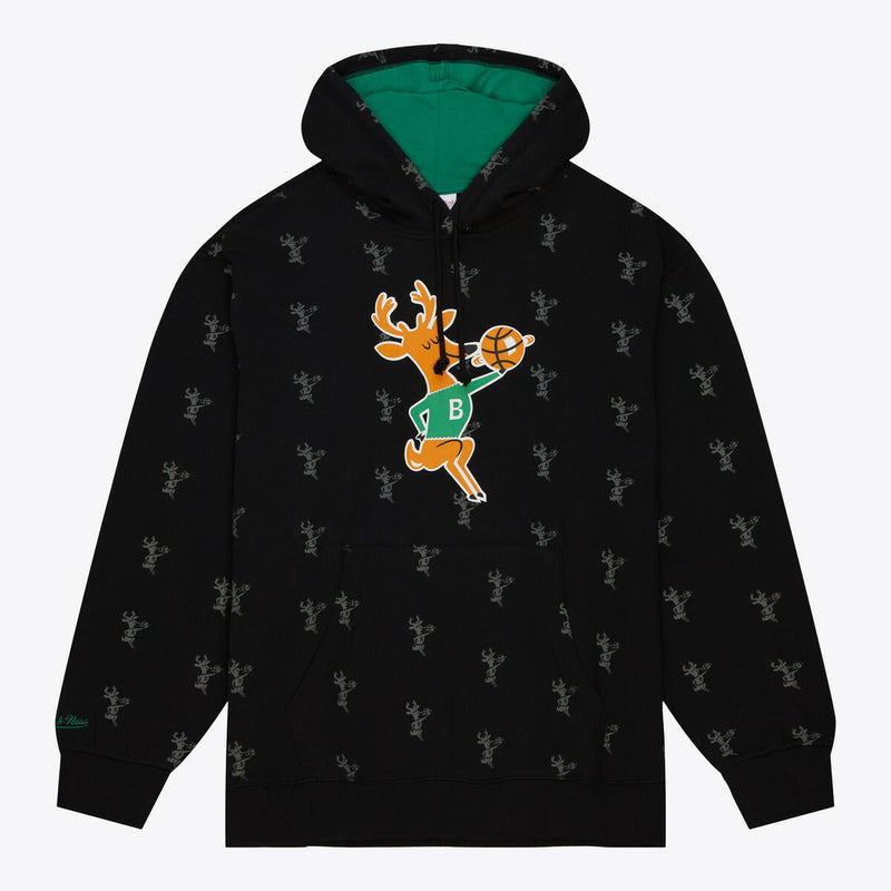 NBA AOP FLEECE HOODIE BUCKS - Image 4