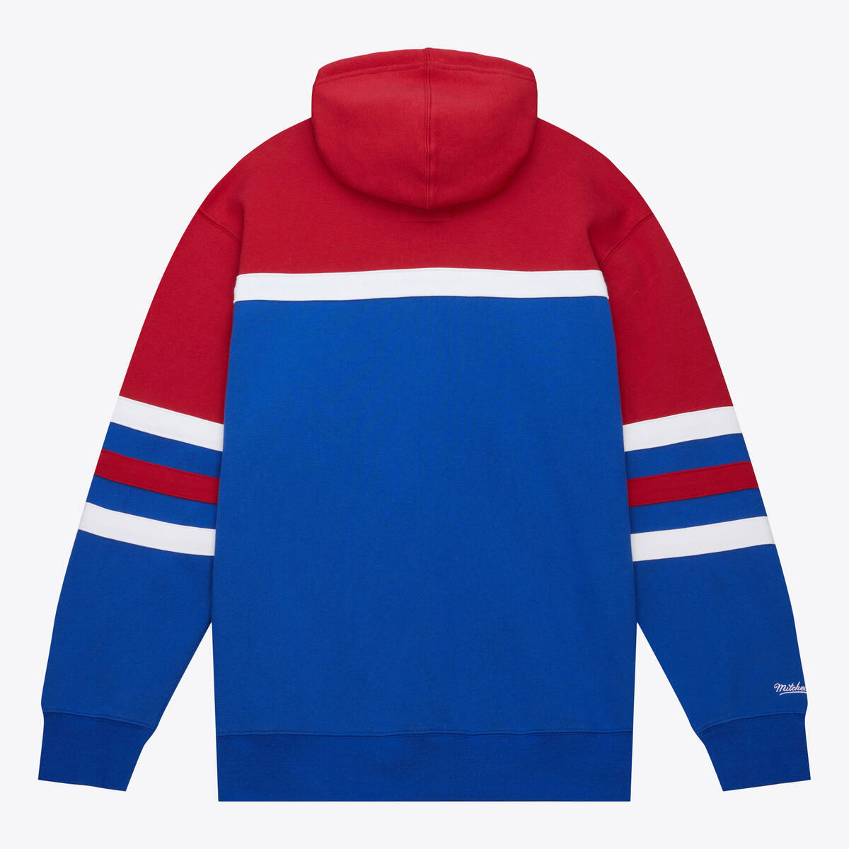 NBA HEAD COACH HOODIE 76ERS - Red-Royal - Image 2