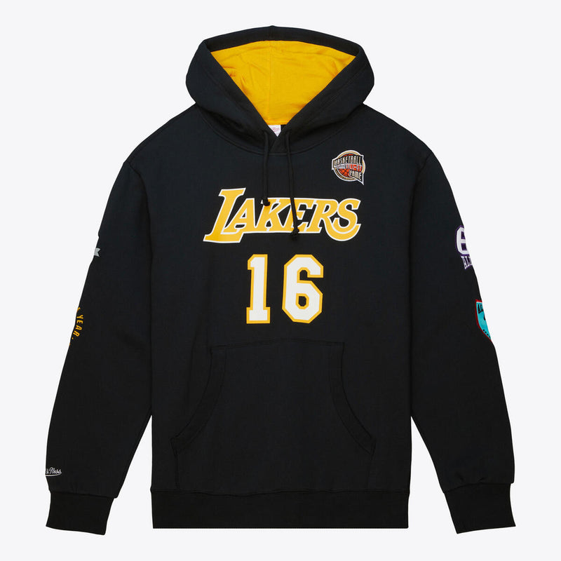 NBA HOF FLEECE HOODIE LAKERS PAU GASOL - Image 3