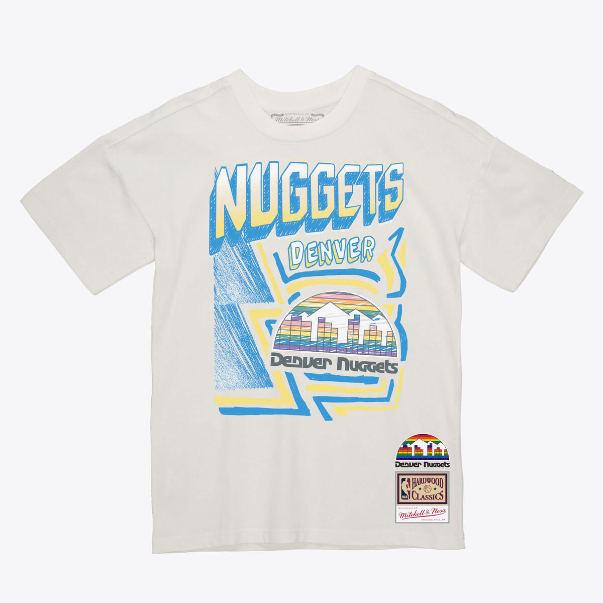 NBA SIDEWALK SKETCH TEE NUGGETS - Image 3