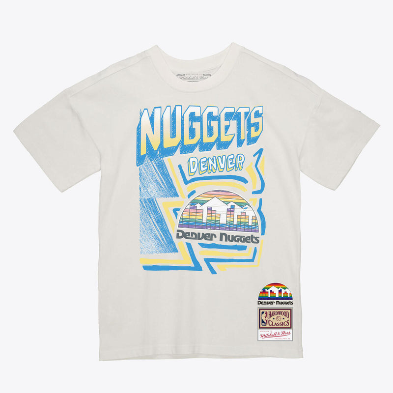 NBA SIDEWALK SKETCH TEE NUGGETS - Image 3