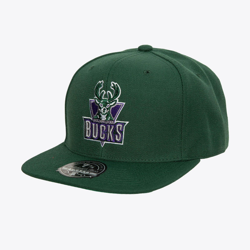 NBA TEAM GROUND 2.0 FITTED HWC BUCKS Green HHSF3259-MBUYYPPPGREN - Image 1