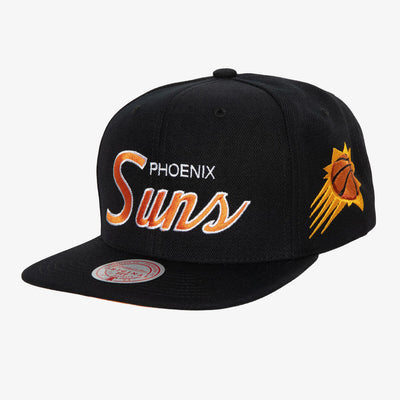 NBA TEAM SCRIPT 2.0 SNAPBACK SUNS Black HHSS3280-PSUYYPPPBLCK - Image 1