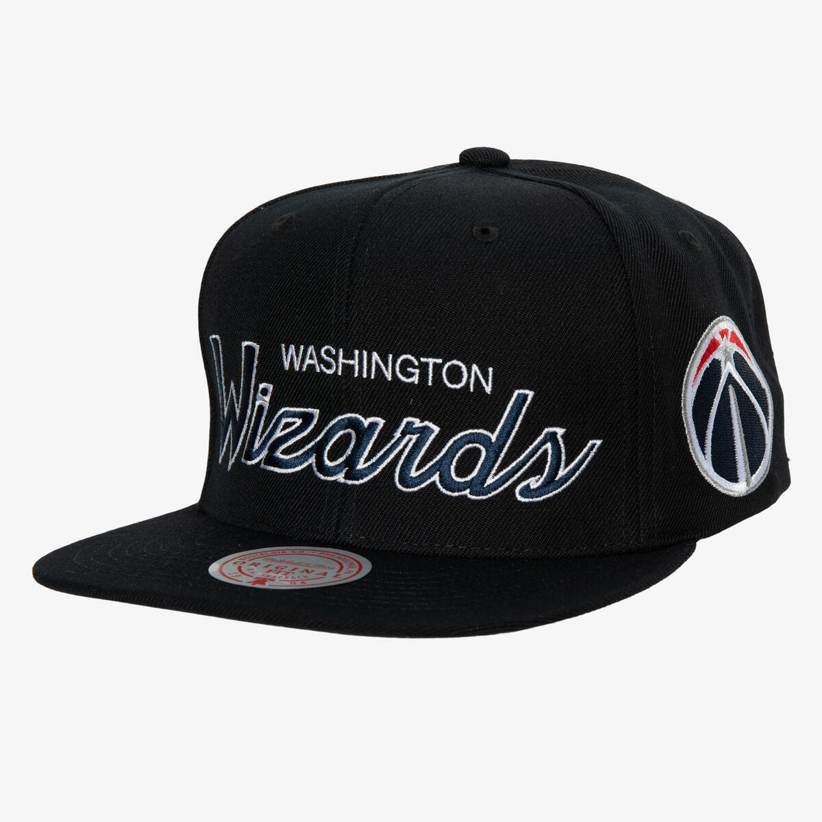 NBA TEAM SCRIPT 2.0 SNAPBACK WIZARDS Black HHSS3280-WWIYYPPPBLCK - Image 1
