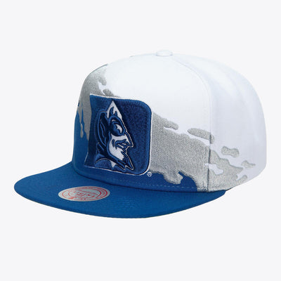 NCAA PAINTBRUSH SNAPBACK DUKE White-Blue HHSS3302-DUKYYPPPWHBL - Image 1