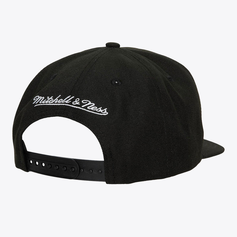NBA SHARK BITE SNAPBACK NETS Black HHSS3478-BNEYYPPPBLCK - Image 2