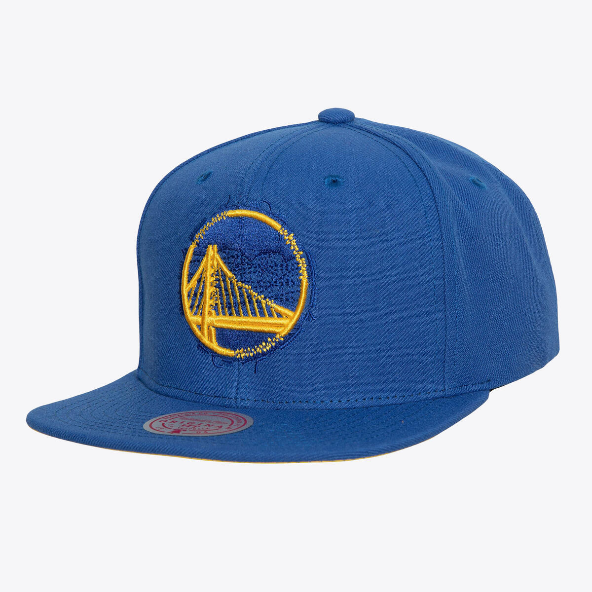 NBA EMBROIDERY GLITCH SNAPBACK WARRIORS - Image 1