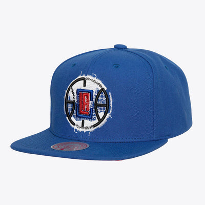 NBA EMBROIDERY GLITCH SNAPBACK CLIPPERS Blue HHSS4322-LACYYPPPBLUE - Image 1