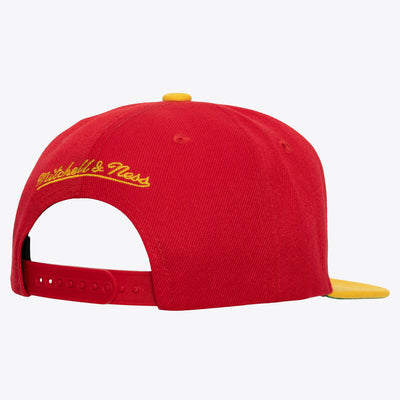NBA PATCH OVERLOAD SNAPBACK HWC HAWKS Red-Yellow HHSS4327-AHAYYPPPRDYW - Image 2