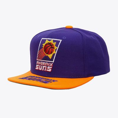 NBA LOGO BILL SNAPBACK HWC SUNS Purple-Orange HHSS4528-PSUYYPPPPROR - Image 1
