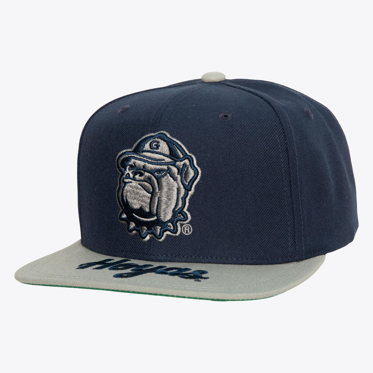 NCAA LOGO BILL SNAPBACK GEORGETOWN Navy-Grey HHSS4533-GTWYYPPPNYGY - Image 1