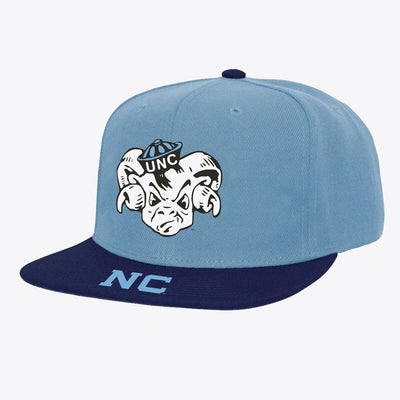 NCAA LOGO BILL SNAPBACK NORTH CAROLINA LIGHT BLUE-BLUE HHSS4533-UNCYYPPPLBBL - Image 1