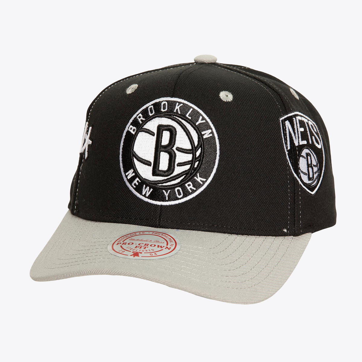 NBA OVERBITE PRO SNAPBACK NETS Black HHSS7310-BNEYYPPPBLCK - Image 1