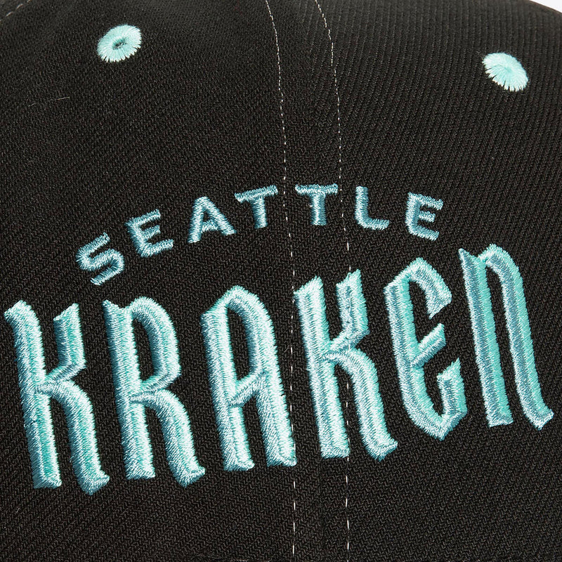 NHL OVERBITE PRO SNAPBACK KRAKEN Black HHSS7311-SKRYYPPPBLCK - Image 3