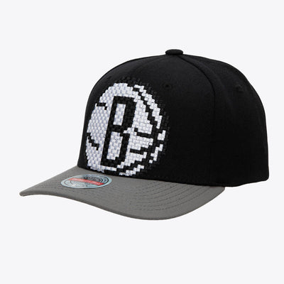 NBA 8 BIT XL CLASSIC RED NETS Black HHSSINTL1090-BNEBLCK - Image 1