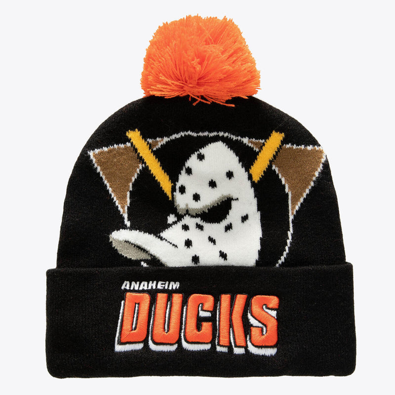NHL PUNCH OUT POM KNIT DUCKS Black KTPCDX22016-ADUBLCK - Image 1