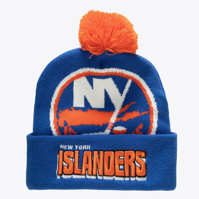 NHL PUNCH OUT POM KNIT ISLANDERS Teal KTPCDX22016-NYITEAL - Image 1