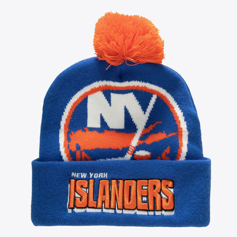 NHL PUNCH OUT POM KNIT ISLANDERS Teal KTPCDX22016-NYITEAL - Image 1