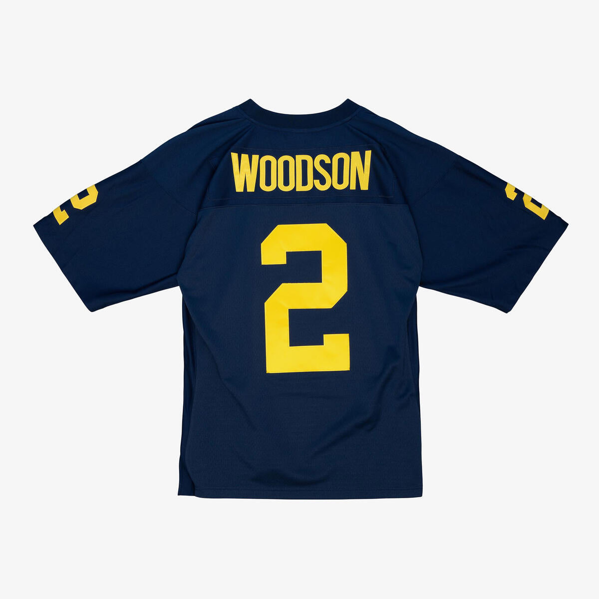 NCAA DARK JERSEY MICHIGAN 1997 CHARLES WOODSON Navy LGJY4472-UMI97CWONAVY - Image 2