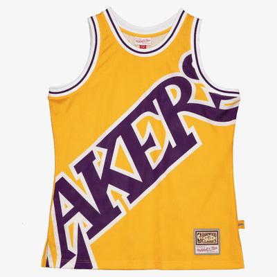 NBA BLOWN OUT FASHION JERSEY LAKERS Light Gold MSTKBW19146-LALLTGD - Image 1