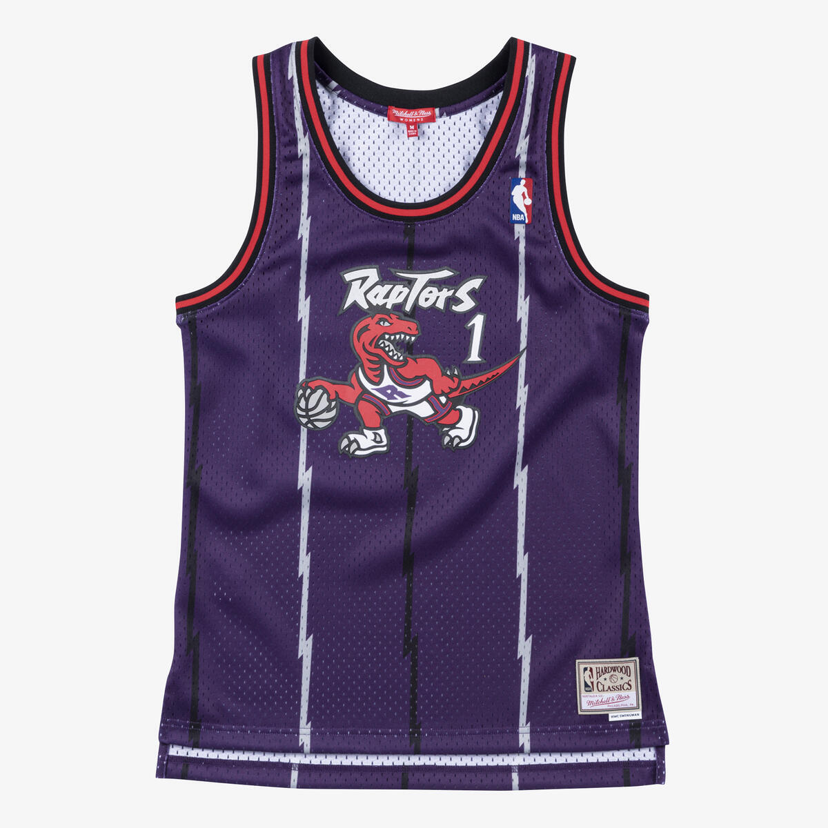 NBA WOMEN'S SWINGMAN JERSEY TORONTO RAPTORS 1998 TRACY MCGRADY - Image 1