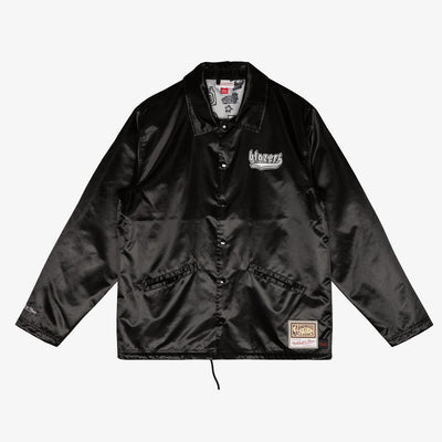 NBA DOODLE COACHES JACKET TRAIL BLAZERS Black OJBF1269-PTBYYPPPBLCK - Image 1