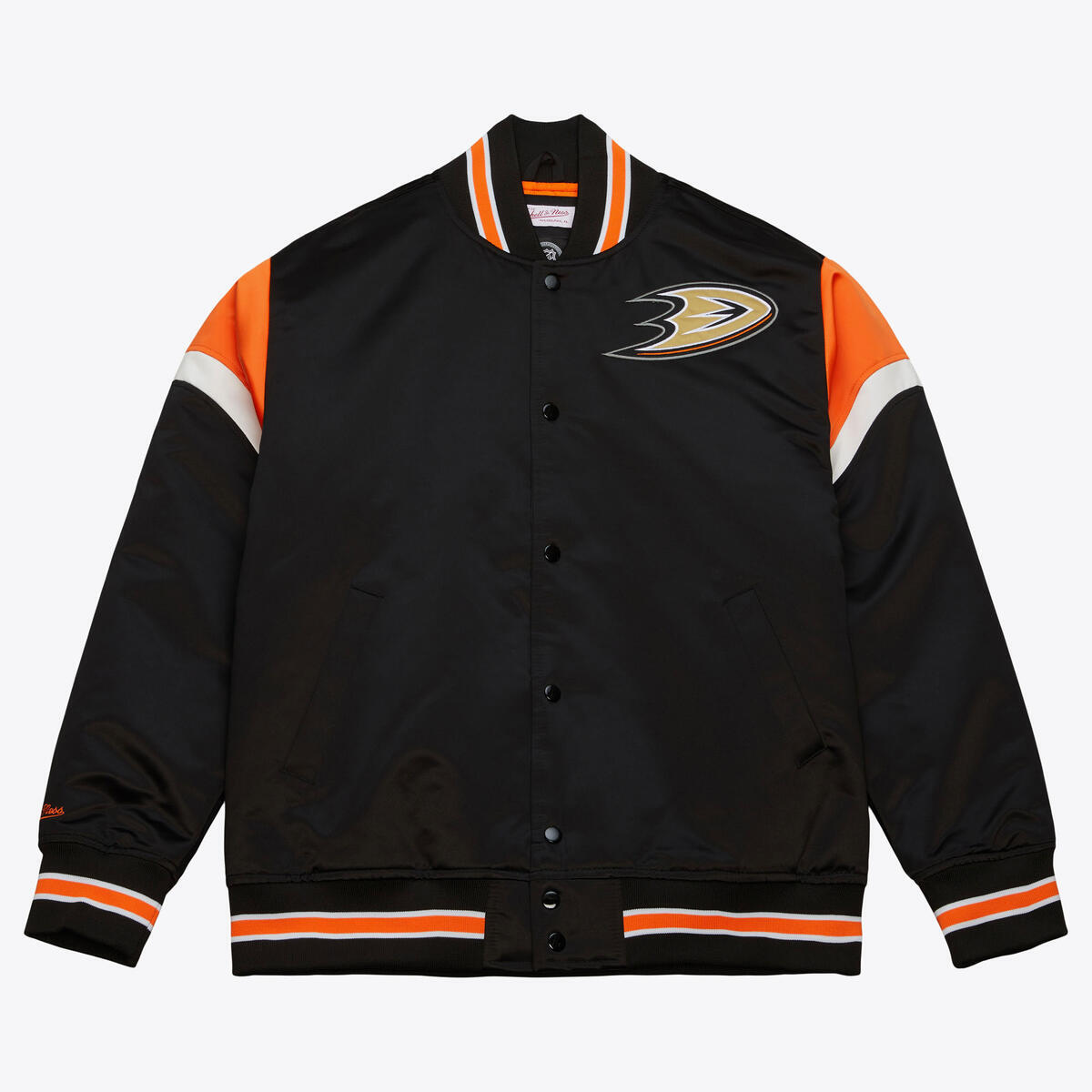 NHL HEAVYWEIGHT SATIN JACKET DUCKS - Image 4