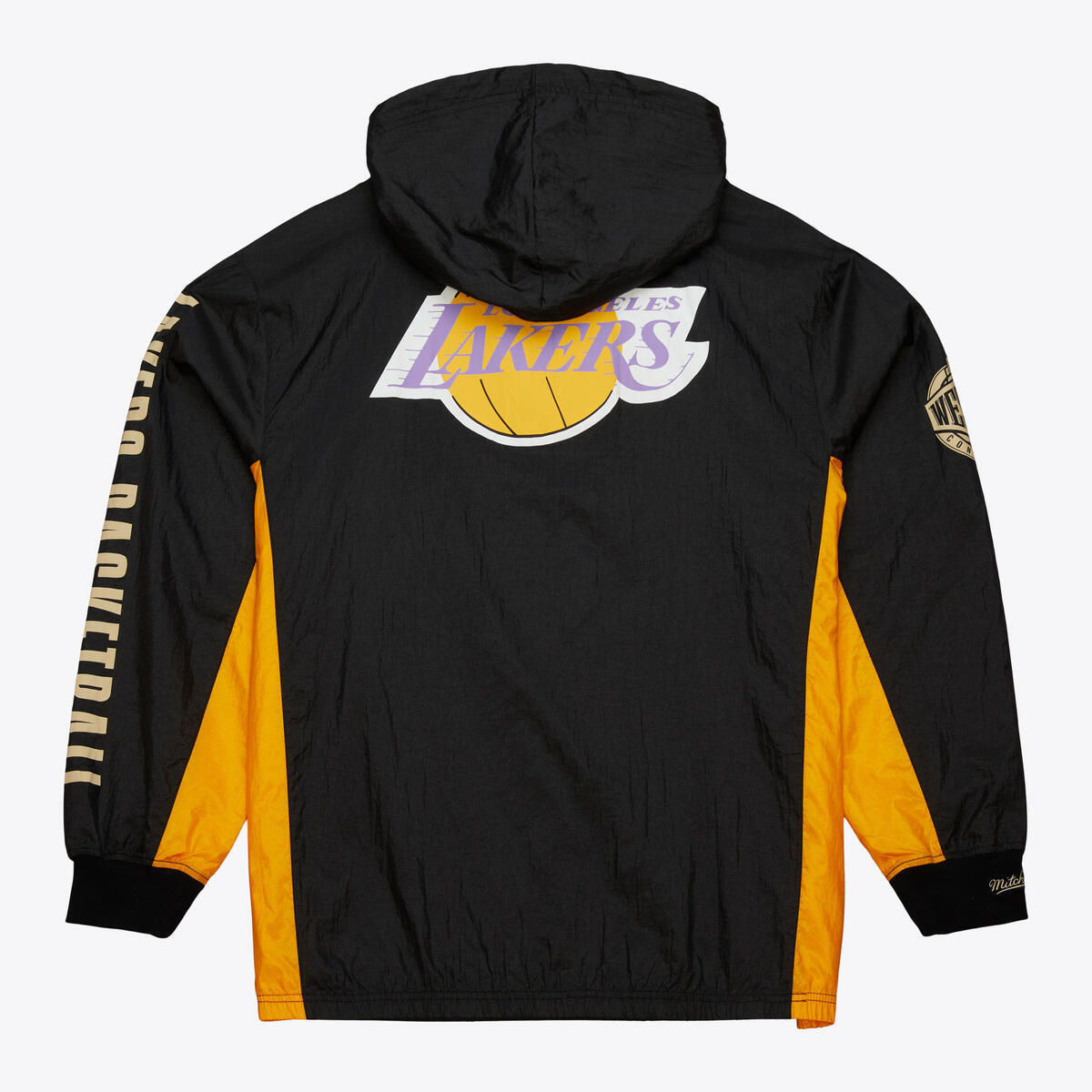 NBA TEAM OG 2.0 ANORAK WINDBREAKER VINTAGE LOGO LAKERS - Image 8