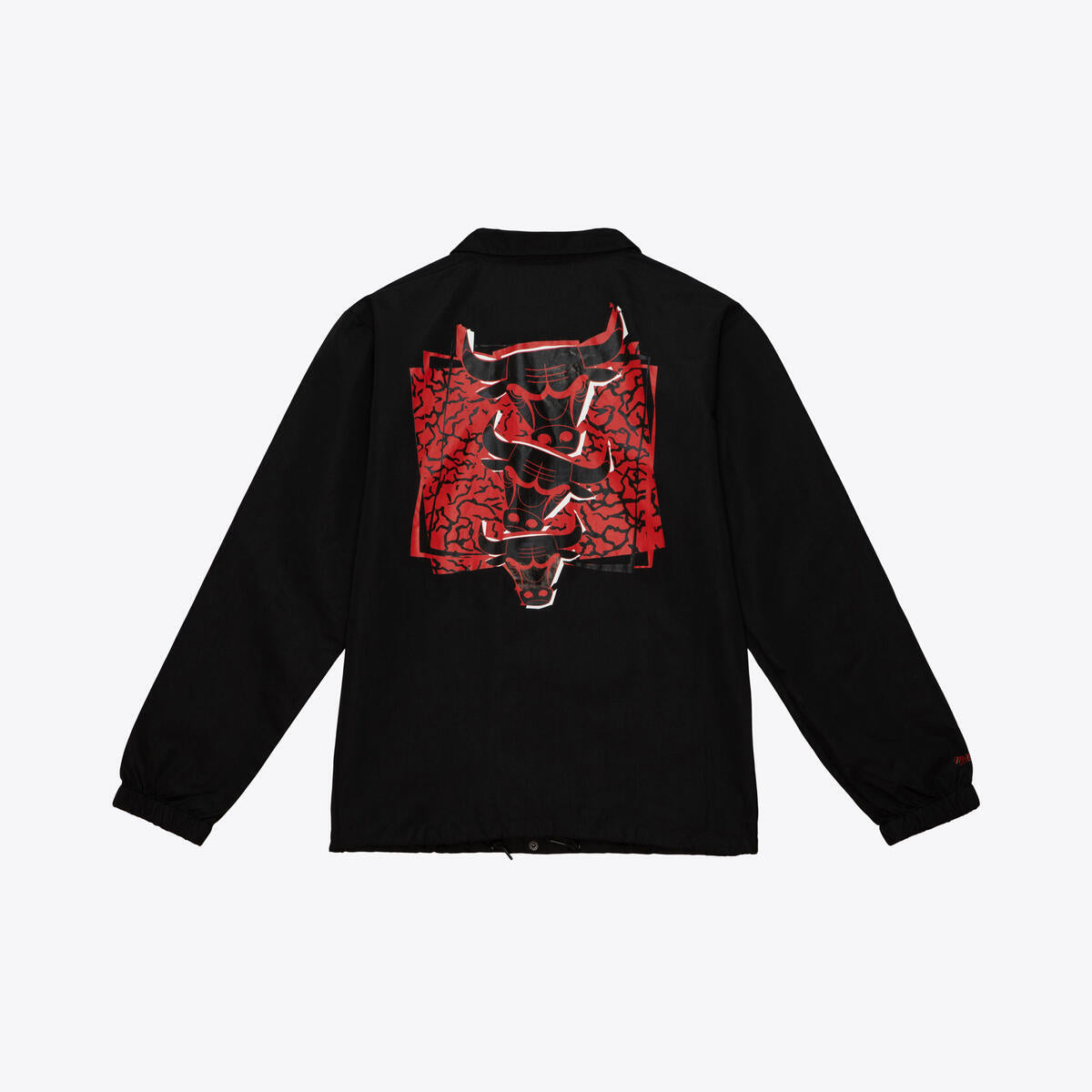 NBA BORN AND BRED WINDBREAKER BULLS Black OJSFSH22102-CBUBLCK - Image 2