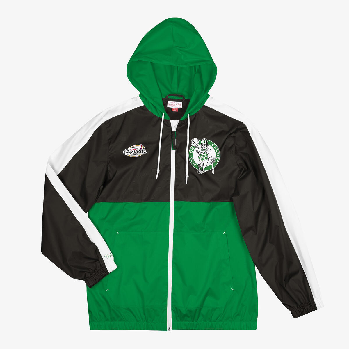 NBA GAMEDAY LIGHTWEIGHT WINDBREAKER CELTICS Black OJZP1031-BCEYYPPPBLCK - Image 1