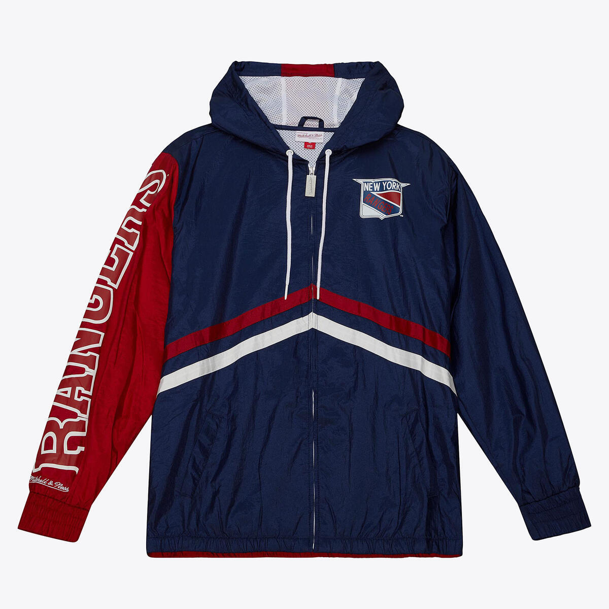 NHL UNDENIABLE FULL ZIP WINDBREAKER RANGERS Navy OJZP3409-NYAYYPPPNAVY - Image 1