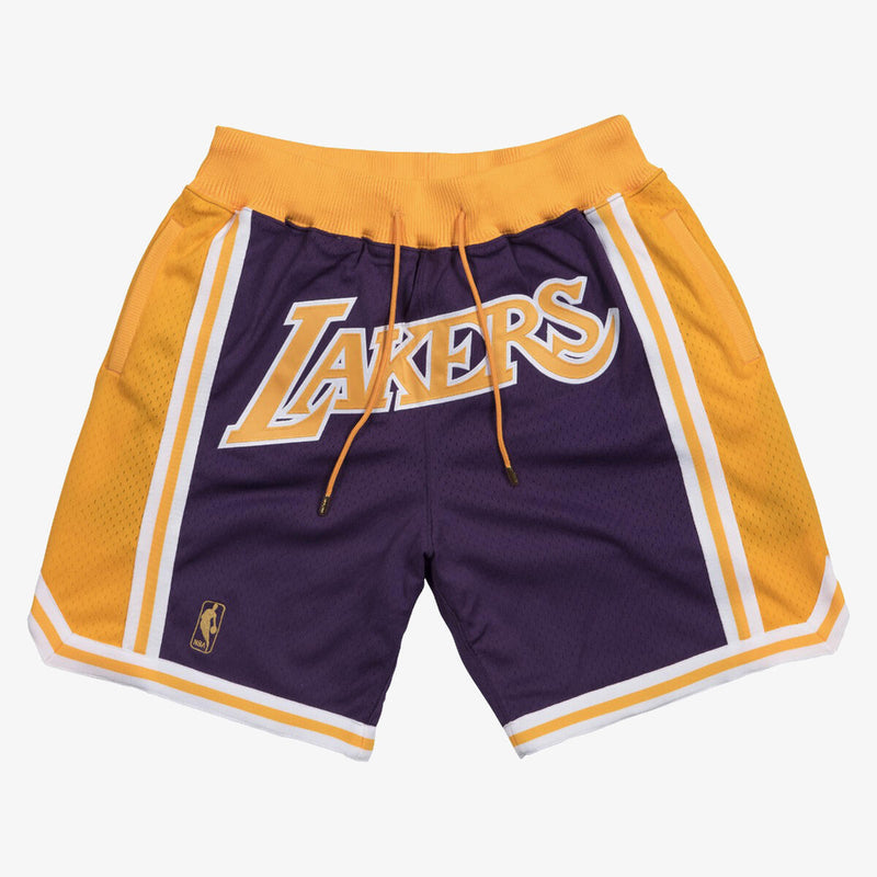 JUST DON ROAD SHORTS LAKERS Purple SHORNG18321-LALPURP396 - Image 1