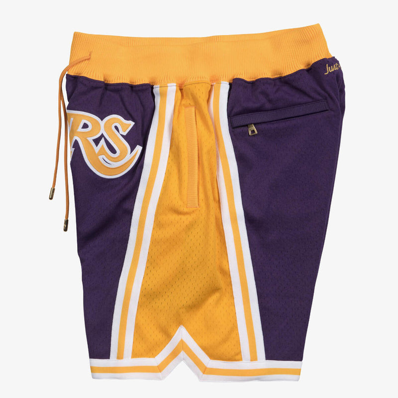 JUST DON ROAD SHORTS LAKERS Purple SHORNG18321-LALPURP396 - Image 2