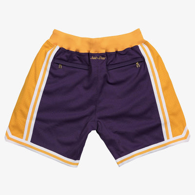 JUST DON ROAD SHORTS LAKERS Purple SHORNG18321-LALPURP396 - Image 4