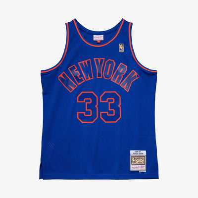 NBA SWINGMAN JERSEY KNICKS 1996 PATRICK EWING Royal SMJY3151-NYK96PEWROYA - Image 1