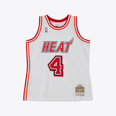 NBA HOME JERSEY HEAT 1988 RONY SEIKALY White SMJY4927-MHE88RSIWHIT - Image 1